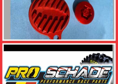 Pièces de motos anodisées par Pro Schade