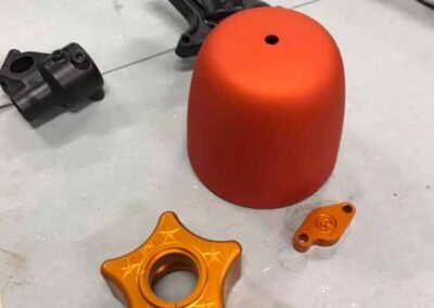 Pièces de motos anodisées par Pro Schade