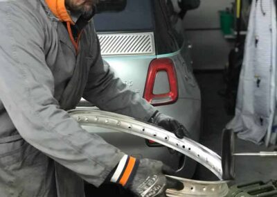 Marc à l'Atelier moto Pro Schade
